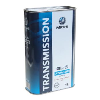 859 р. Масло трансмиссионное GL-5 Transmission 75W90 синт 1л MICHI MICHI 4637455  с доставкой в г. Керчь. Увеличить фотографию 1