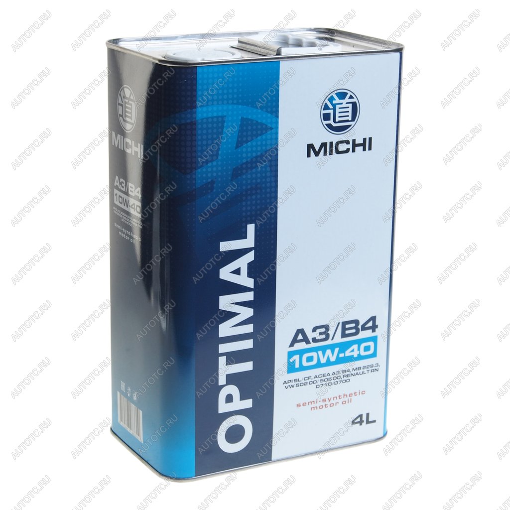 1 999 р. Масло моторное OPTIMAL A3B4 10W40 псинт.4л MICHI MICHI 4637325  с доставкой в г. Керчь