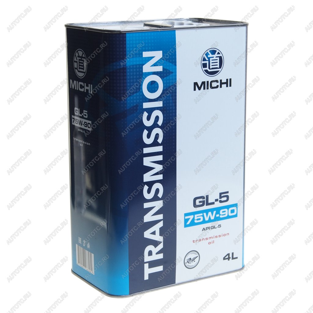 2 689 р. Масло трансмиссионное GL-5 Transmission 75W90 синт 4л MICHI MICHI 4637462  с доставкой в г. Керчь