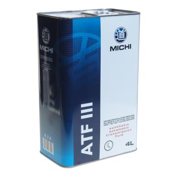 2 449 р. Масло трансмиссионное ATF 3 DEXRON III синт.4л MICHI MICHI 4637509  с доставкой в г. Керчь. Увеличить фотографию 1