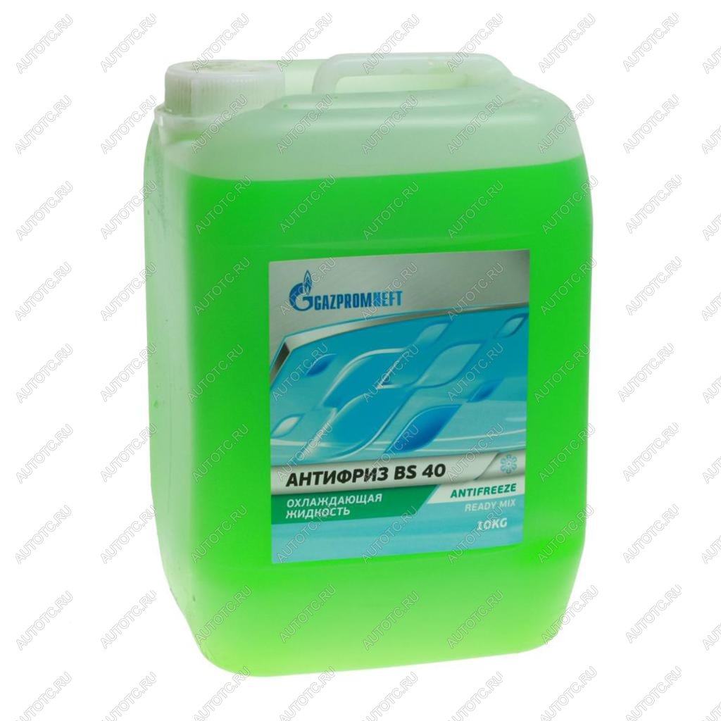 2 189 р. Антифриз зеленый -40C 10кг BS GAZPROMNEFT GAZPROMNEFT 2422210105  с доставкой в г. Керчь