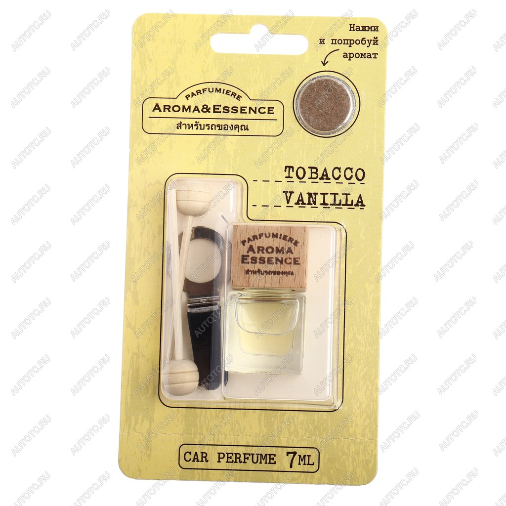 190 р. Ароматизатор на дефлектор жидкостный (tobacco vanille) 7мл Aroma & Essence FOUETTE FOUETTE aed-05  с доставкой в г. Керчь