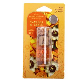 173 р. Ароматизатор подвесной жидкостный (vanilla&mango) с деревянной крышкой 8г Aroma Cristal FOUETTE FOUETTE crys-07  с доставкой в г. Керчь. Увеличить фотографию 1