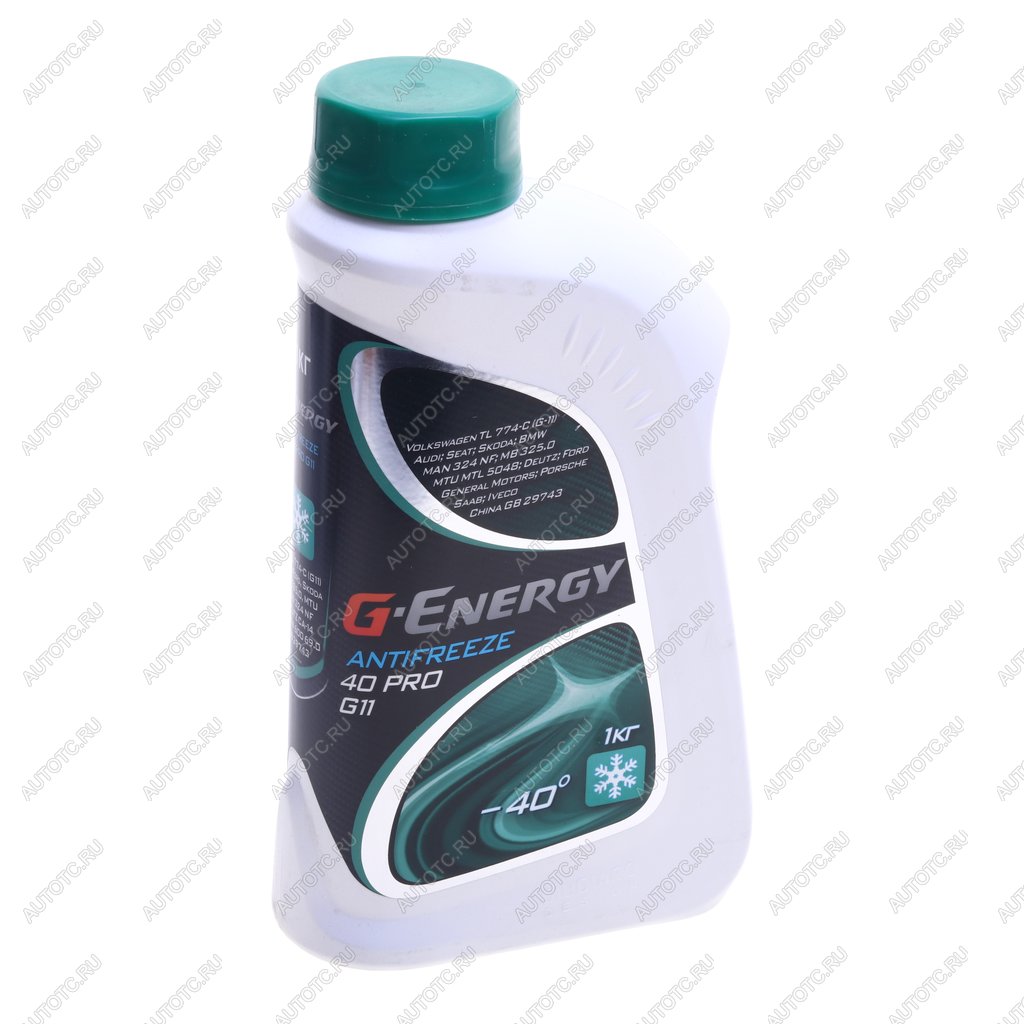 276 р. Антифриз зеленый -40C PRO 1кг G11 G-ENERGY GAZPROMNEFT 002422210029  с доставкой в г. Керчь