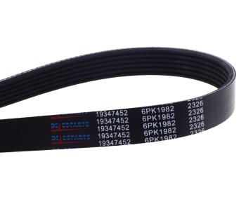 829 р. Ремень приводной поликлиновой 6PK1980 CHEVROLET Captiva (11-) (2.4),Malibu (12-) DELCOPARTS DELCOPARTS 19347452  с доставкой в г. Керчь. Увеличить фотографию 3