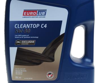 6 699 р. Масло моторное CLEANTEC C4 5W30 синт.5л EUROLUB EUROLUB 220005  с доставкой в г. Керчь. Увеличить фотографию 2