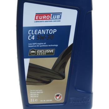 1 429 р. Масло моторное CLEANTEC C4 5W30 синт.1л EUROLUB EUROLUB 220001  с доставкой в г. Керчь. Увеличить фотографию 2