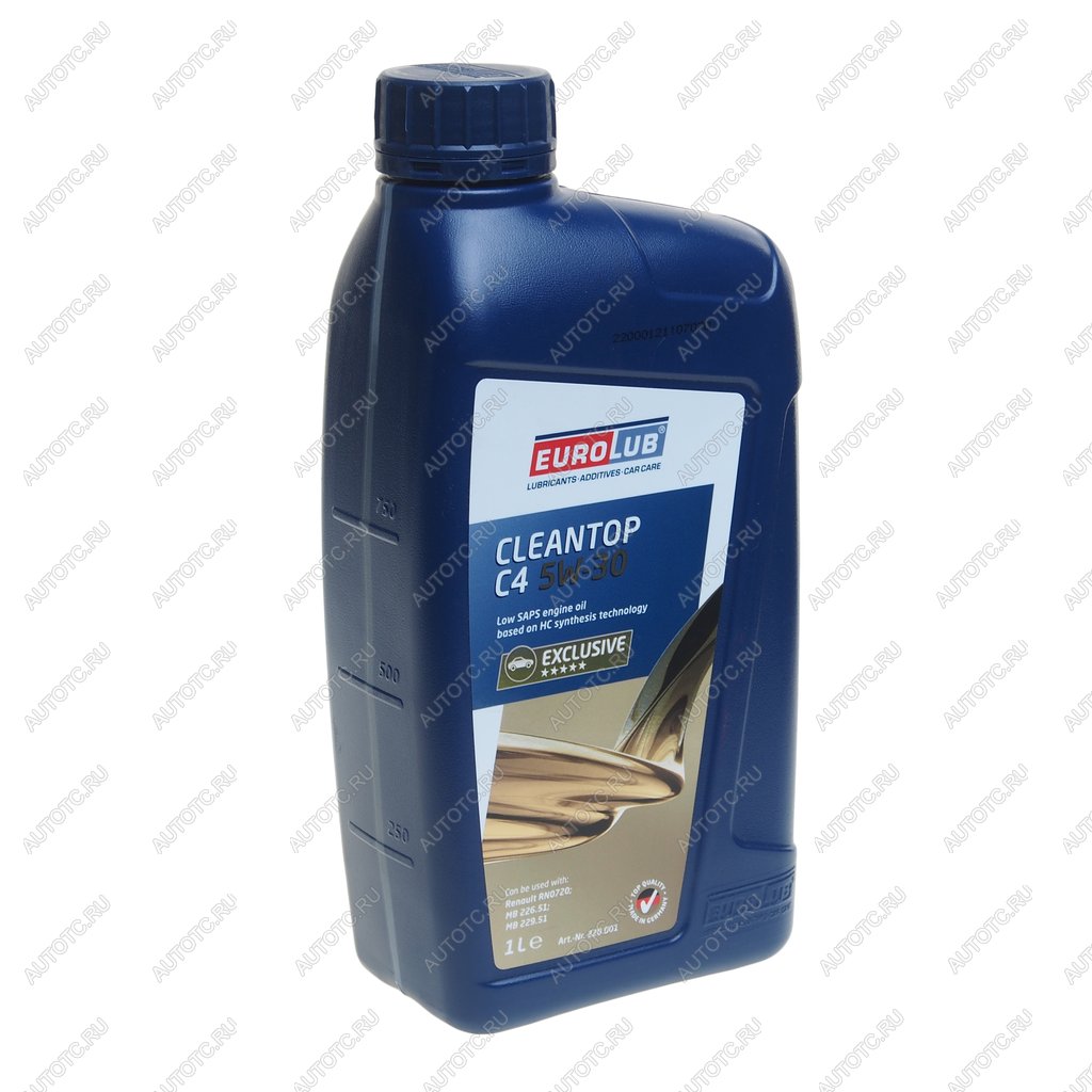 1 429 р. Масло моторное CLEANTEC C4 5W30 синт.1л EUROLUB EUROLUB 220001  с доставкой в г. Керчь