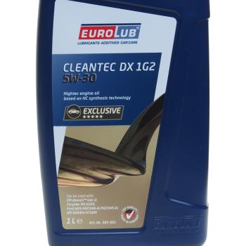 1 399 р. Масло моторное CLEANTEC DXS SPGF-6A 5W30 синт.1л EUROLUB EUROLUB 385001  с доставкой в г. Керчь. Увеличить фотографию 2