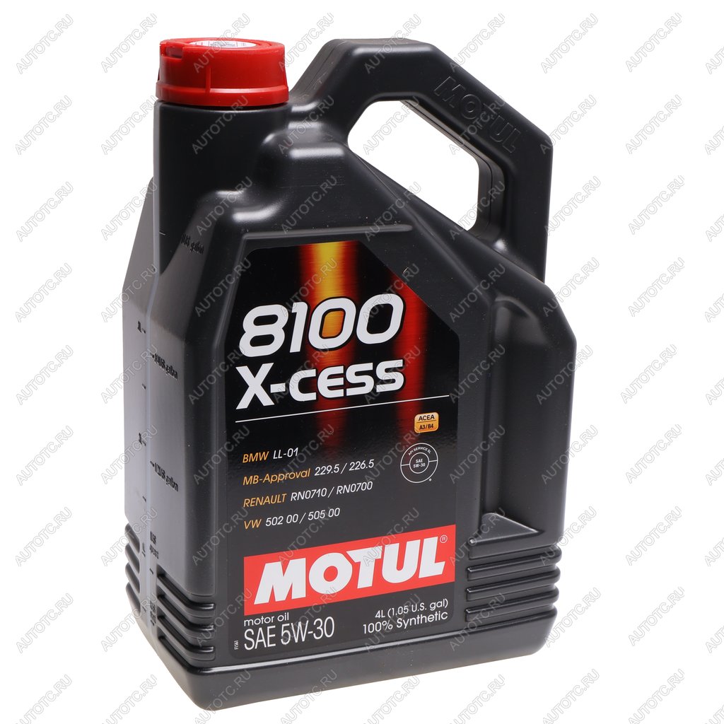 5 849 р. Масло моторное 8100 X-CESS 5W30 синт.4л MOTUL MOTUL 113529  с доставкой в г. Керчь