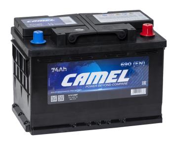 Аккумулятор CAMEL 74Ач обратная полярность CAMEL 6ст74(0) l3