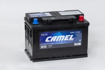 9 599 р. Аккумулятор CAMEL 74Ач обратная полярность CAMEL 6ст74(0) l3  с доставкой в г. Керчь. Увеличить фотографию 2