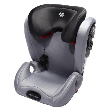 Автокресло детское 0-36кг (0+I-ll-IlI) 0-12лет светло-серое трансформер Expert Fix SMART TRAVEL SMART TRAVEL kres3897
