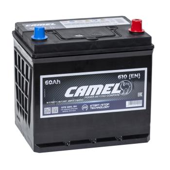Аккумулятор CAMEL EFB Asia 60Ач обратная полярность CAMEL 6ст60(0) d23l q85l
