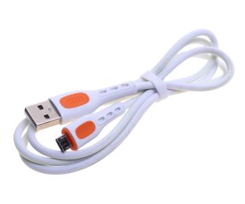 110 р. Кабель iPhone (5-) 1м белый XO XO nb280 white  с доставкой в г. Керчь. Увеличить фотографию 1