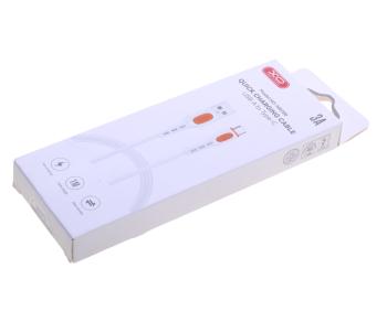 110 р. Кабель iPhone (5-) 1м белый XO XO nb280 white  с доставкой в г. Керчь. Увеличить фотографию 2