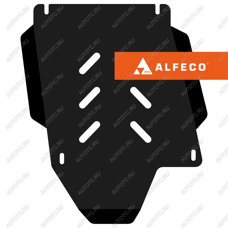 3 399 р. Защита КПП и РК (V-1,5) ALFECO   (сталь 2 мм)  с доставкой в г. Керчь