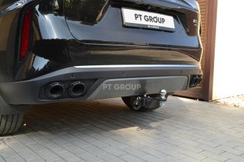 13 699 р. Фаркоп под съемный квадрат Petroil Tuning EXEED RX (2022-2025)  с доставкой в г. Керчь. Увеличить фотографию 2