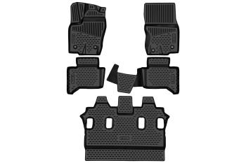 Коврики 3D в салон Element Toyota Land Cruiser Prado J250 (2023-2025) (черные)