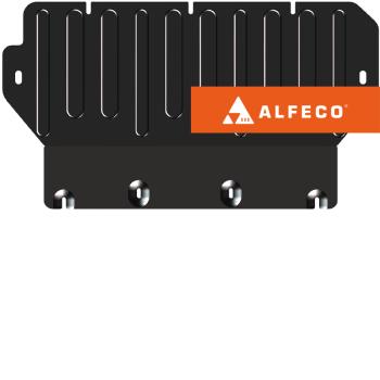 Защита радиатора (V-2,0 4WD) ALFECO  (алюминий 3 мм)