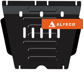 Защита КПП (V-2,0MT; 2,0TD) ALFECO  (алюминий 3 мм)