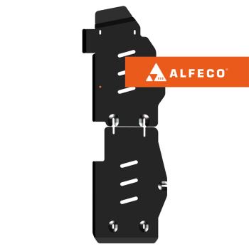 Защита топливопровода (2 части)(V-all FWD) ALFeco  (алюминий 4 мм)