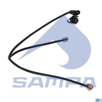 Датчик износа тормозных колодок IVECO Tector 180E28 L=270мм (1шт.) SAMPA SAMPA 062.335