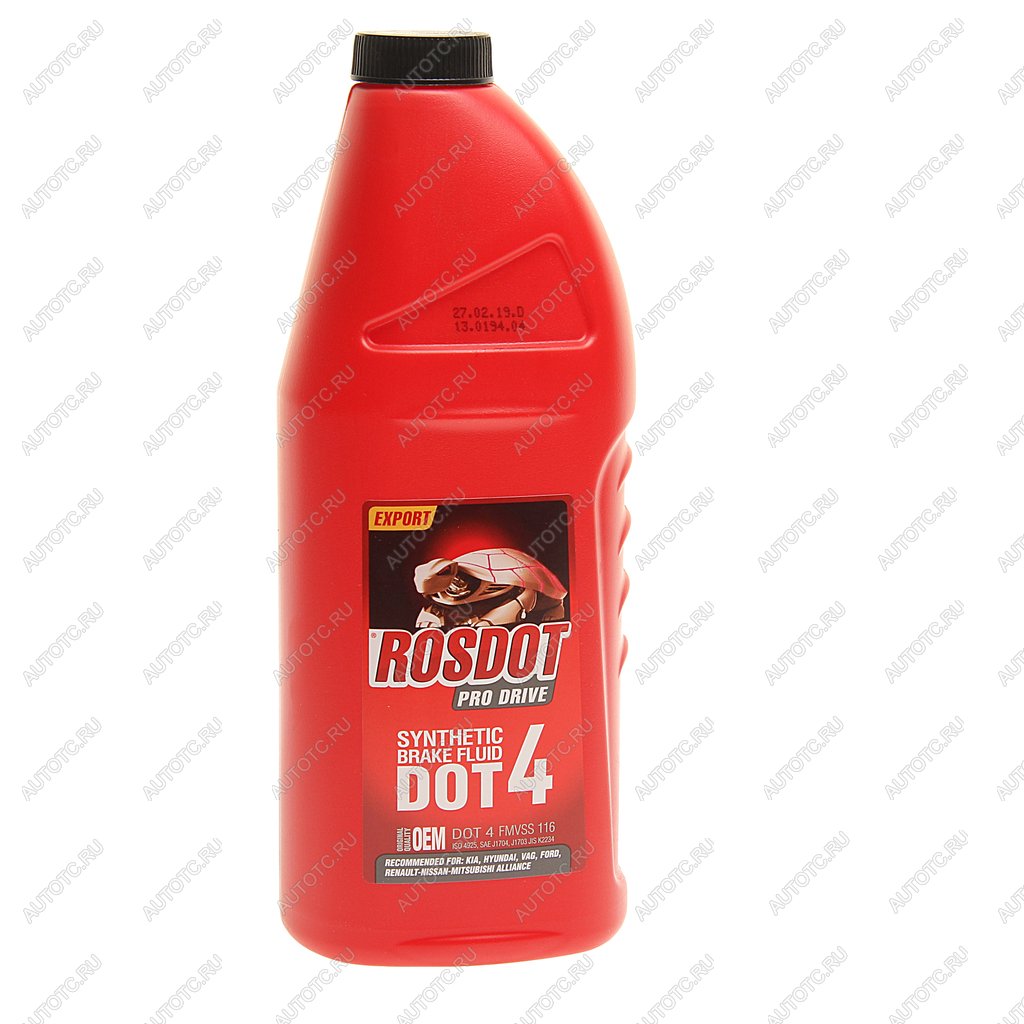 619 р. Жидкость тормозная DOT-4 910г Pro Drive ROSDOT  с доставкой в г. Керчь