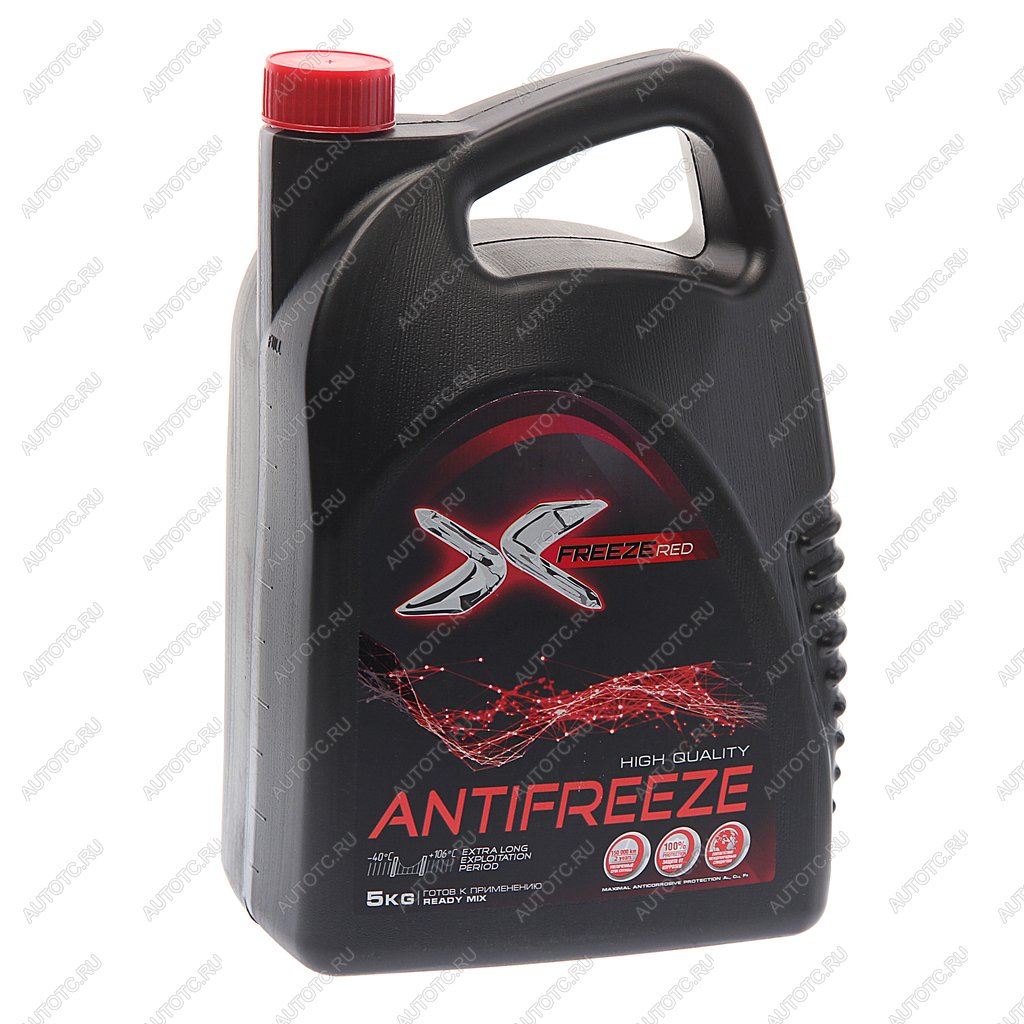 1 069 р. Антифриз красный -40C 5кг G12+ X-FREEZE  с доставкой в г. Керчь