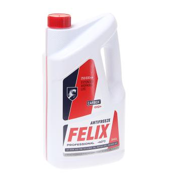 Антифриз красный -40C 3кг G12+ Carbox OAT FELIX