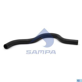 Шланг VOLVO FM отопителя салона SAMPA
