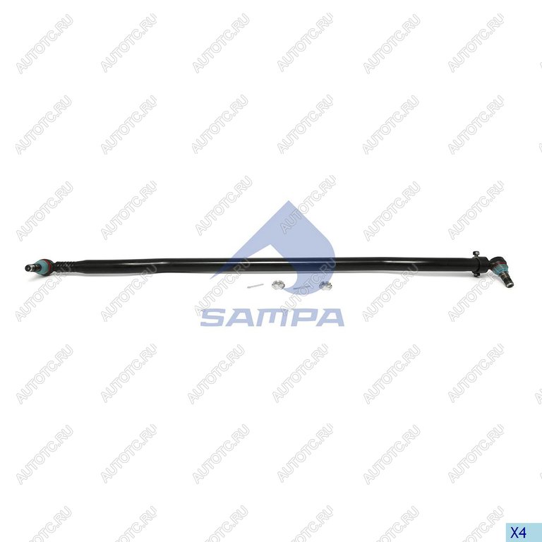 9 399 р. Тяга рулевая MERCEDES Actros поперечная L=1735 SAMPA  с доставкой в г. Керчь
