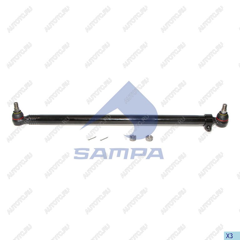 6 849 р. Тяга рулевая VOLVO поперечная SAMPA  с доставкой в г. Керчь