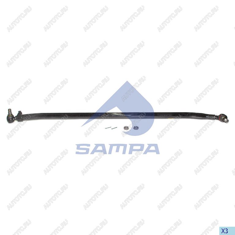 8 699 р. Тяга рулевая SCANIA поперечная L=1743мм SAMPA  с доставкой в г. Керчь