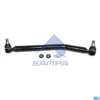 Тяга рулевая SCANIA продольная L=601мм SAMPA