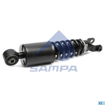 Амортизатор SCANIA кабины задний SAMPA