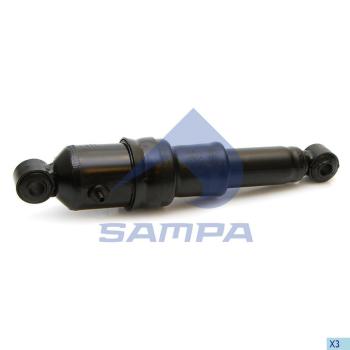 Амортизатор VOLVO FH10,12,16 кабины задний (пневмо) SAMPA