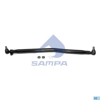 Тяга рулевая SCANIA 4 F,K,N series продольная L=1272мм SAMPA