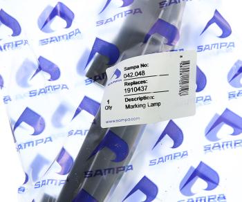 1 479 р. Фонарь габаритный SCANIA P,G,R,T series диодный белый (в козырек) SAMPA  с доставкой в г. Керчь. Увеличить фотографию 3