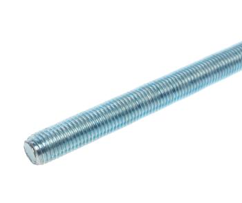 Шпилька М12х1.75х1000 строительная оцинкованная сталь кл.прочн. 4.8