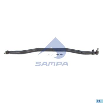 Тяга рулевая SCANIA P,G,R,T series поперечная L=1625мм SAMPA