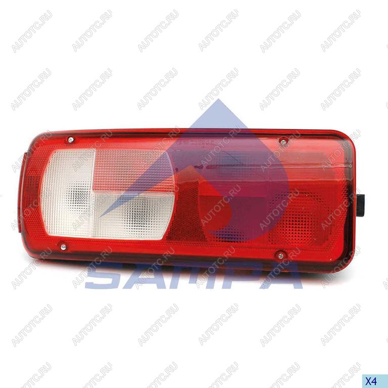 8 299 р. Фонарь задний DAF CF75IV,CF85IV,XF105 левый SAMPA  с доставкой в г. Керчь