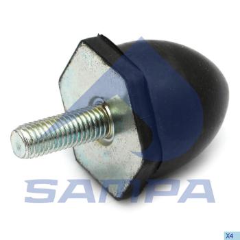 Буфер VOLVO FH12,FM10,FM12 кабины SAMPA