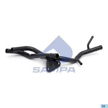 Шланг VOLVO FH12 отопителя SAMPA