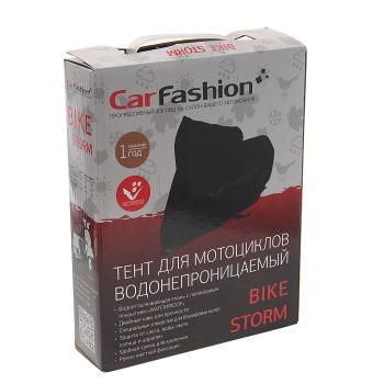 1 449 р. Тент на мотоцикл (M) 208x79x122см CARFASHION  с доставкой в г. Керчь. Увеличить фотографию 3