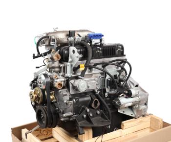 388 999 р. Двигатель УМЗ-421647 (под ГБО) ГАЗ-3302 Бизнес ЕВРО-4 под ГУР, с гидрокомпенсаторами (ОАО УМЗ) №  с доставкой в г. Керчь. Увеличить фотографию 2