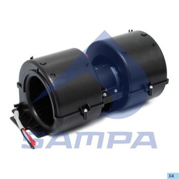 Вентилятор DAF 45FA отопителя салона SAMPA