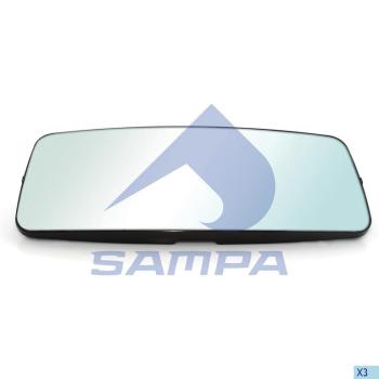 1 399 р. Элемент зеркальный RENAULT Magnum с подогревом SAMPA  с доставкой в г. Керчь. Увеличить фотографию 4