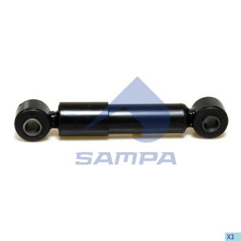 Амортизатор VOLVO FH12 кабины задний горизонтальный (233264 20х45 20х45 ОО) SAMPA