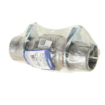 Гофра глушителя 55x100х200 с трубами в 3-ой оплетке innerbraid c хомутами TRANSMASTER